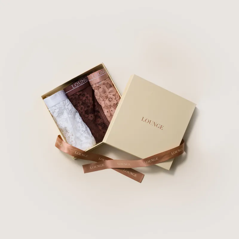 Lounge Underwear Geschenksets | Multipacks | Das Kakao Geschenkset (3er-Pack) - Multi