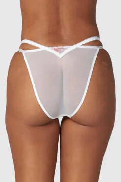 Lounge Underwear Balcony | Höschen | Ditsy Embroidered Slip -