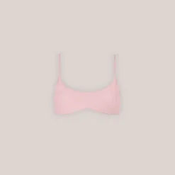Lounge Underwear Bikinis | Doppelseitiges Bikini-Bralette - Rosa/Floral