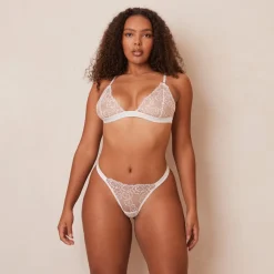 Lounge Underwear Höschen | Bralettes | Embroidered Triangle BH -