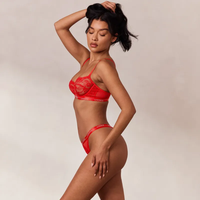 Lounge Underwear Strings | Höschen-Bündel | Entice Balcony BH -