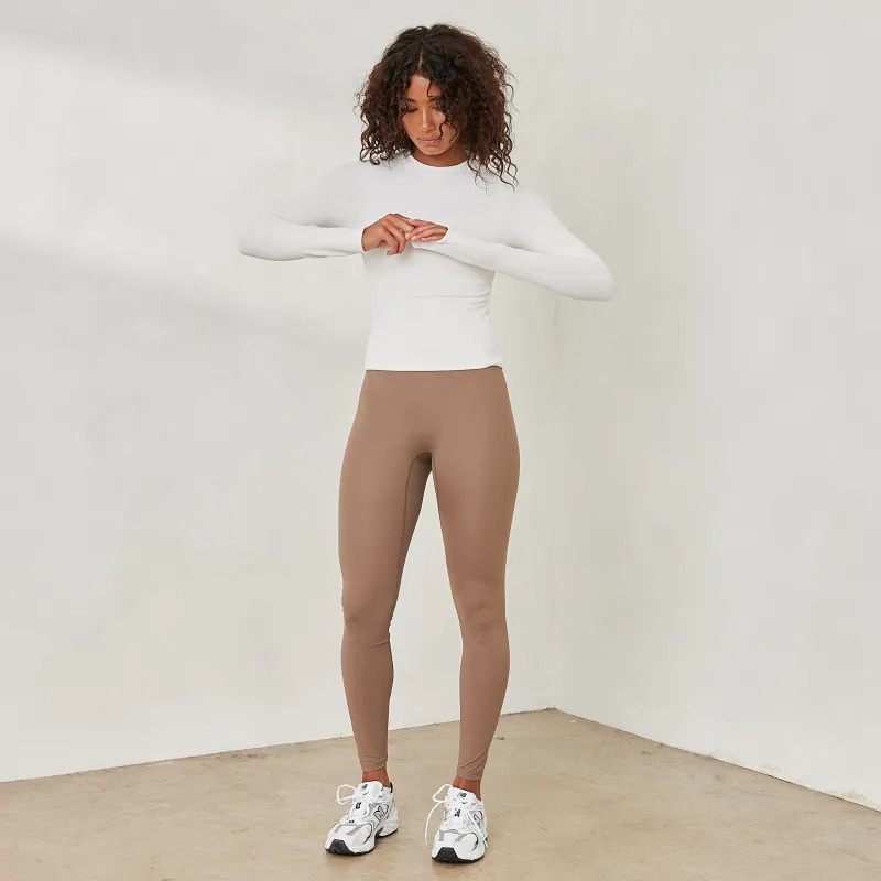 Lounge Underwear T-Shirts Und Oberteile | Essential Geripptes Langärmeliges Top -