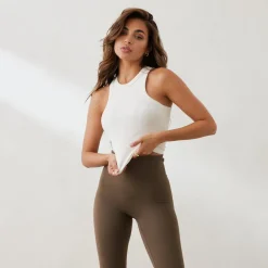 Lounge Underwear T-Shirts Und Oberteile | Essential Geripptes Racerback Top -