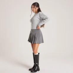 Lounge Underwear Kleider Und Röcke | Faltenrock -