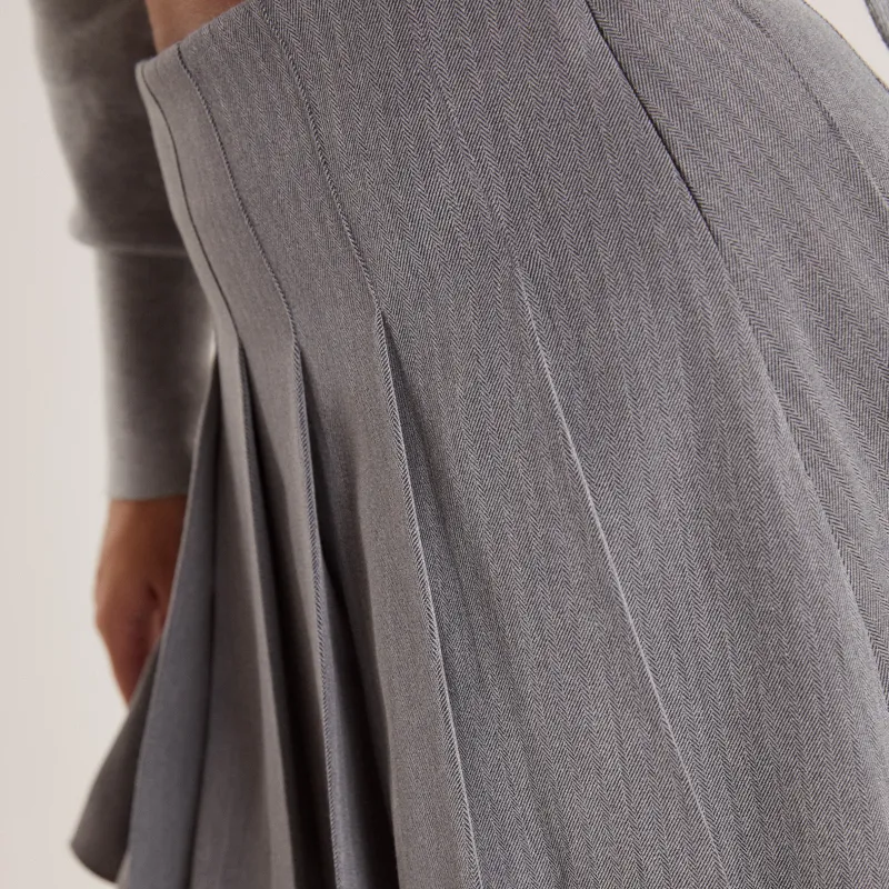 Lounge Underwear Kleider Und Röcke | Faltenrock -