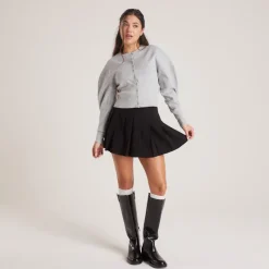 Lounge Underwear Kleider Und Röcke | Faltenrock -