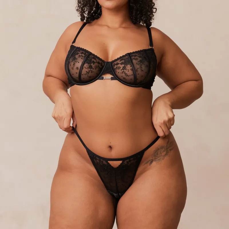 Lounge Underwear Höschen | G-Strings | Flirt Balcony BH -
