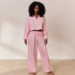 Lounge Underwear Pyjamas Sets | Pyjama-Hosen | Floral Pyjama Hose -