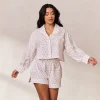 Lounge Underwear Pyjama-Oberteile | Floral Pyjama Oberteil -