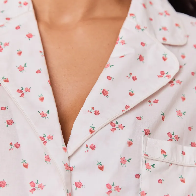 Lounge Underwear Pyjama-Oberteile | Floral Pyjama Oberteil -