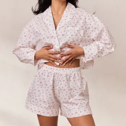 Lounge Underwear Pyjama-Hosen | Floral Pyjama Shorts -