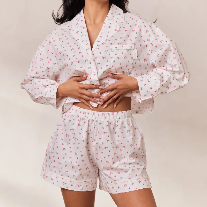 Lounge Underwear Pyjama-Hosen | Floral Pyjama Shorts -