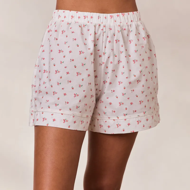 Lounge Underwear Pyjama-Hosen | Floral Pyjama Shorts -