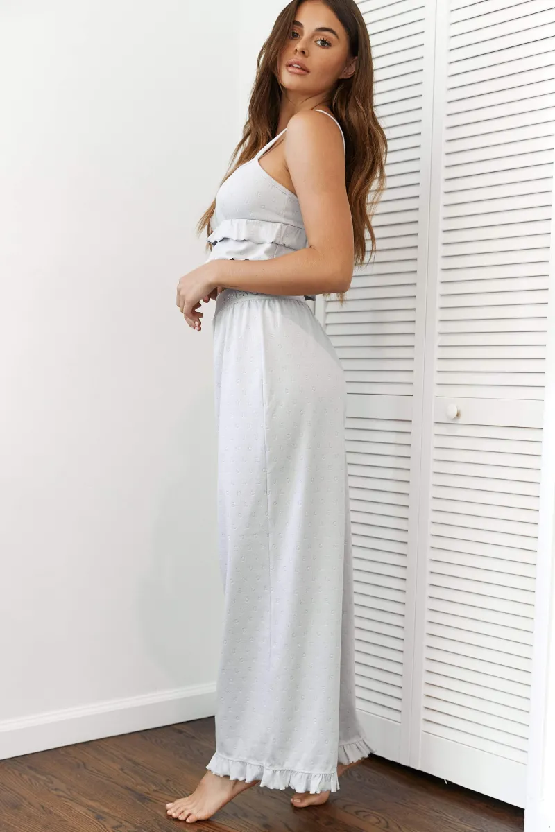 Lounge Underwear Schlaf | Frill Schlafanzug Hose -