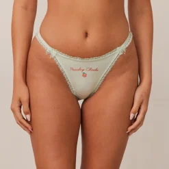 Lounge Underwear Slips | Fruity 'Peachy Cheeks' Slip -
