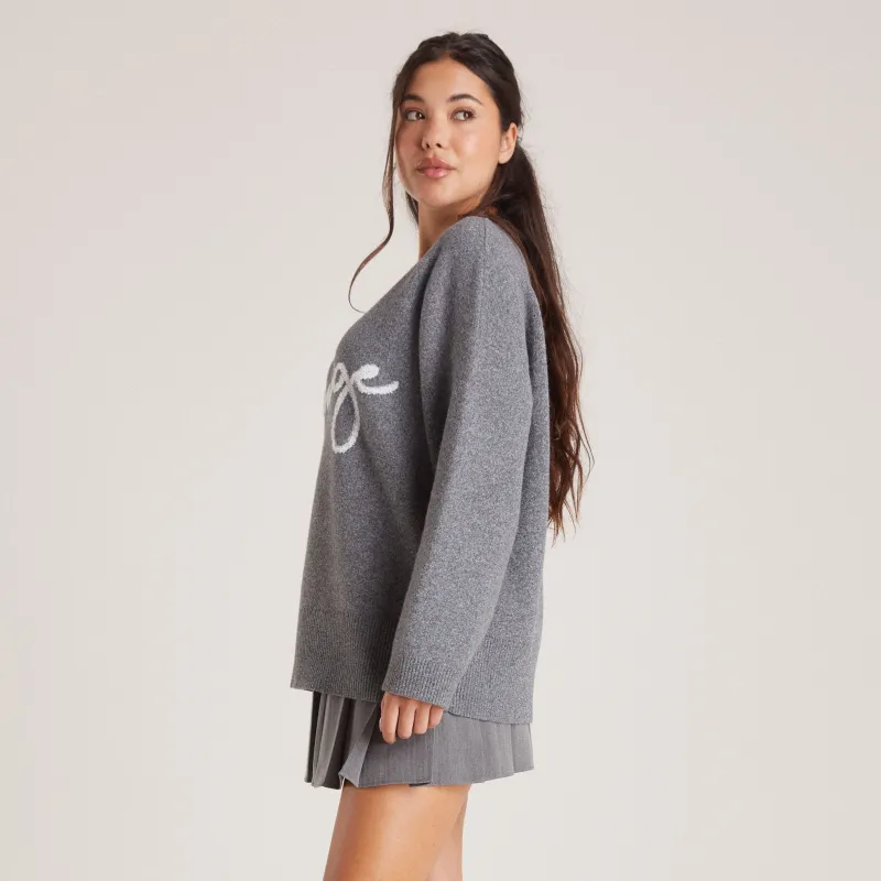Lounge Underwear Hoodies Und Sweatshirts | Pullis Und Strickjacken | Gestrickter Lounge-Pullover -
