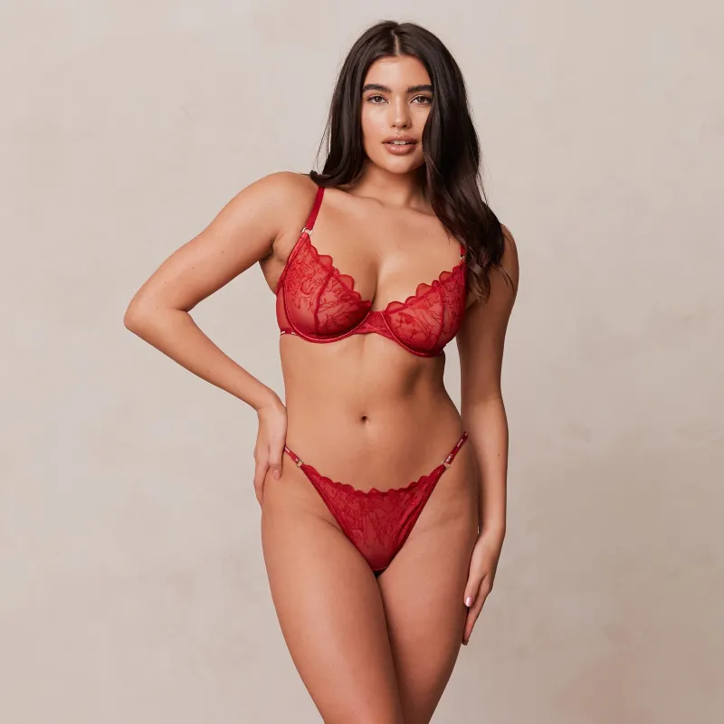 Lounge Underwear Bhs | Höschen | Illustration Balcony BH -