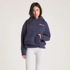 Lounge Underwear Hoodies Und Sweatshirts | Kastenförmiges Hoodie -