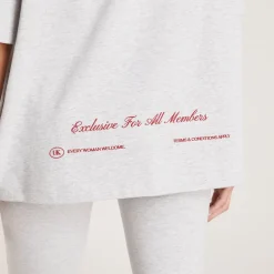 Lounge Underwear T-Shirts Und Oberteile | Kastenförmiges T-Shirt -