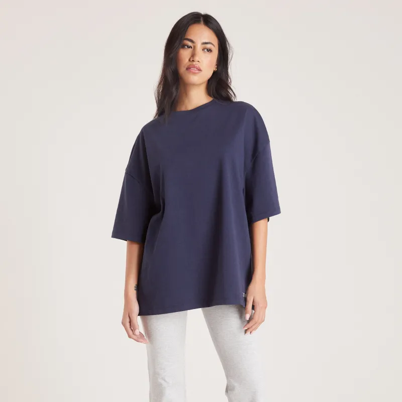 Lounge Underwear T-Shirts Und Oberteile | Kastenförmiges T-Shirt -