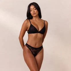 Lounge Underwear Ohne Bügel | Bralettes | Lace Triangle Bralette -