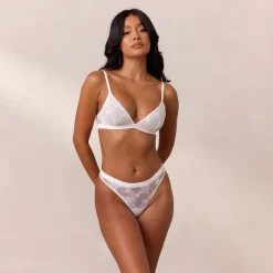 Lounge Underwear Bralettes | Ohne Bügel | Lace Triangle Bralette -