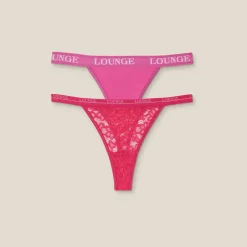 Lounge Underwear Höschen | Limitierte Edition Balcony/Triangle String (2er Pack) -