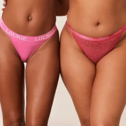 Lounge Underwear Höschen | Limitierte Edition Balcony/Triangle String (2er Pack) -