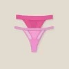 Lounge Underwear Höschen | Limitierte Edition Love Heart/Bare Mesh String (2er Pack) -
