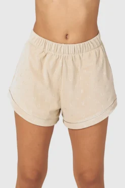 Lounge Underwear Schlaf | Luxury Embossed Schlafanzug Kurze Hose -