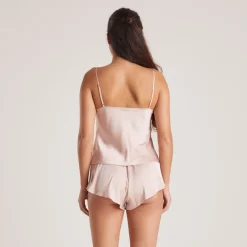 Lounge Underwear Pyjamas Sets | Pyjama-Hosen | Mini Satin Schleife Pyjama-Shorts -