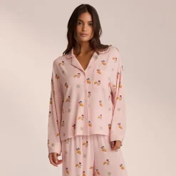 Lounge Underwear Pyjama-Oberteile | Pyjamas Sets | Modal Pyjamahemd -