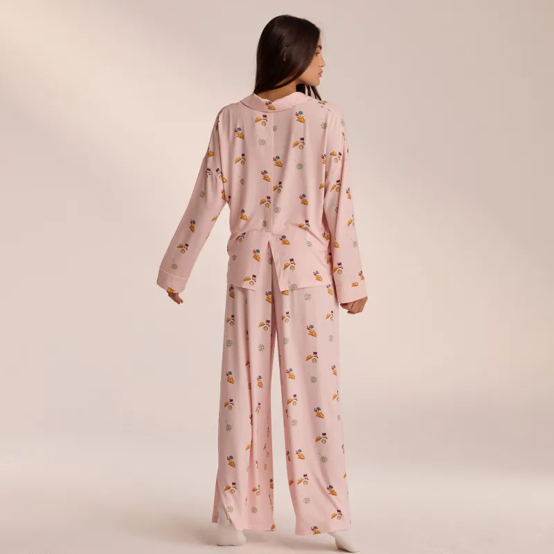 Lounge Underwear Pyjama-Oberteile | Pyjamas Sets | Modal Pyjamahemd -