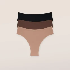 Lounge Underwear Brazilians | Multipacks | Nude Brazilian Slips (3er Paket) -