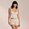 Lounge Underwear Pyjama-Oberteile | Pointelle Cami Pyjamatop -