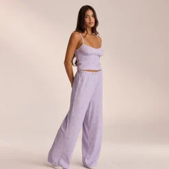 Lounge Underwear Pyjama-Hosen | Pyjamas Sets | Pointelle Pyjamahose -