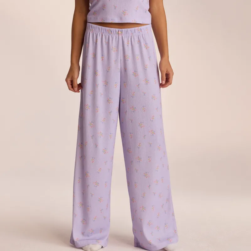 Lounge Underwear Pyjama-Hosen | Pyjamas Sets | Pointelle Pyjamahose -