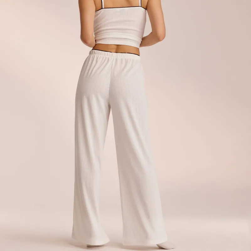 Lounge Underwear Pyjama-Hosen | Pointelle Pyjamahose -