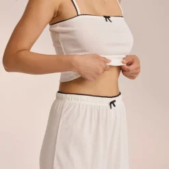 Lounge Underwear Pyjama-Hosen | Pointelle Pyjamahose -