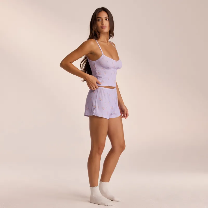 Lounge Underwear Pyjama-Hosen | Pyjamas Sets | Pointelle Pyjamashorts -