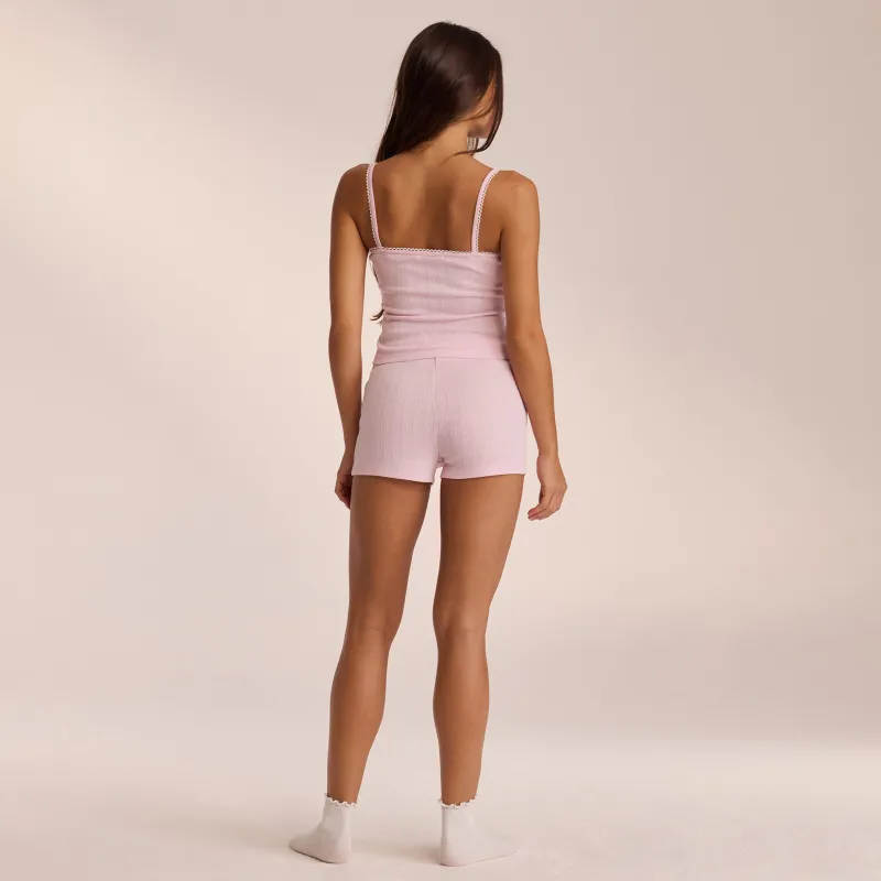 Lounge Underwear Pyjama-Hosen | Pyjamas Sets | Pointelle Pyjamashorts -