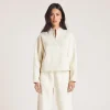 Lounge Underwear Hoodies Und Sweatshirts | Pullover mit Viertel-Zip -