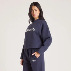Lounge Underwear Hoodies Und Sweatshirts | Pullover mit Viertel-Zip -