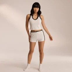 Lounge Underwear Pyjama-Hosen | Pyjamas Sets | Pyjamashorts mit Spitze -