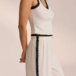 Lounge Underwear Pyjama-Hosen | Pyjamas Sets | Pyjamashose mit Spitze -