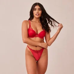 Lounge Underwear Bhs | Höschen | Quilted Lace Balcony BH -
