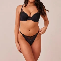 Lounge Underwear Bhs | Quilted Lace Balcony BH -