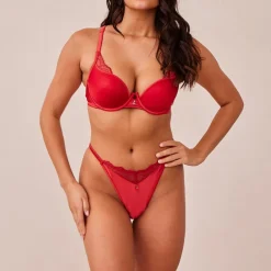 Lounge Underwear Bhs | Höschen | Quilted Lace Balcony BH -