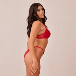 Lounge Underwear Bhs | Höschen | Quilted Lace Balcony BH -
