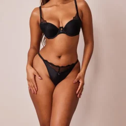 Lounge Underwear Bhs | Quilted Lace Balcony BH -